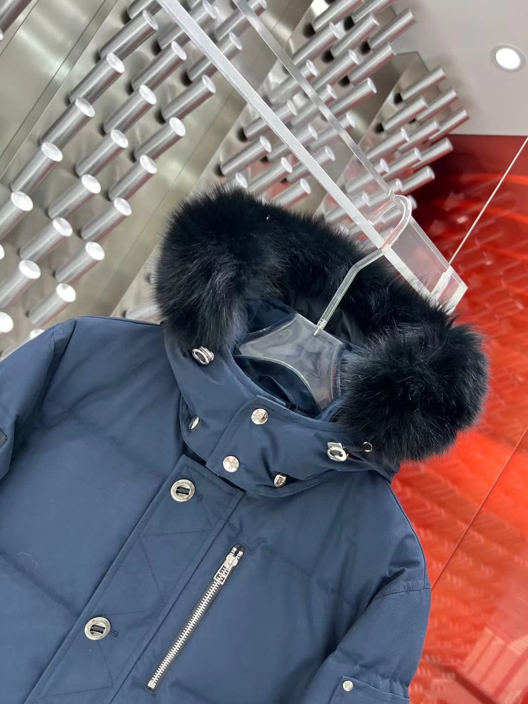 Moose Knuckles Hooded Down Jacket Moose Knuckles Hooded Down Jacket
